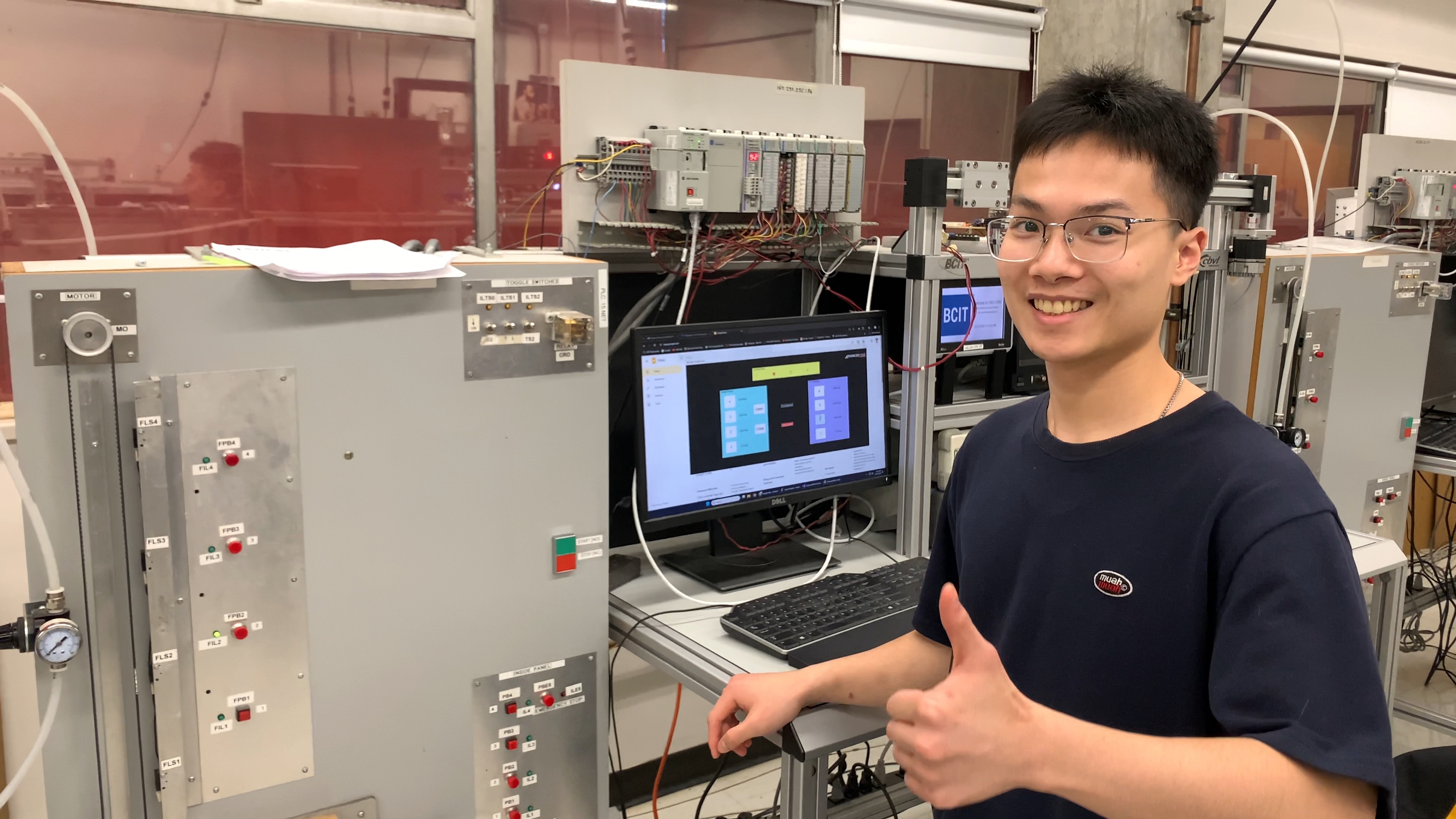 PLC and HMI Elevator